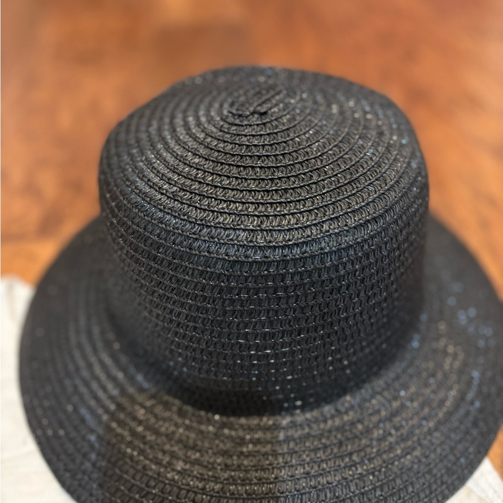 Ed Hardy “Love Kills Slowly” Embroidered Straw Hat – One Size - Picture 5 of 7